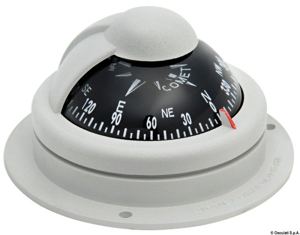 Bussola Riviera Comet 1 da 2" grigia - 25.006.01